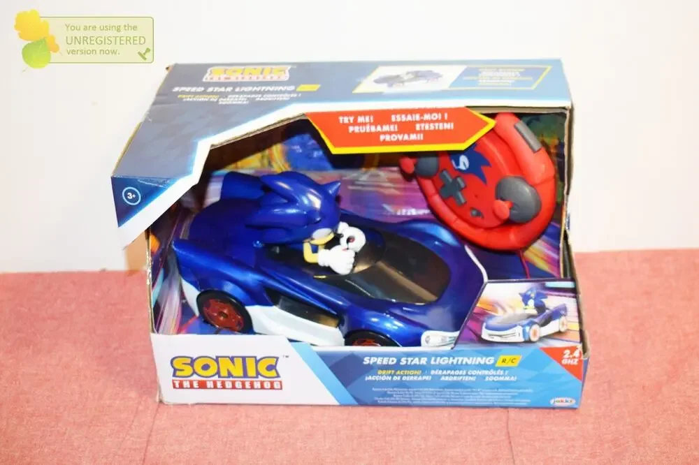 Sonic the Hedgehog Speed Star Lightning Drifting Remote Control